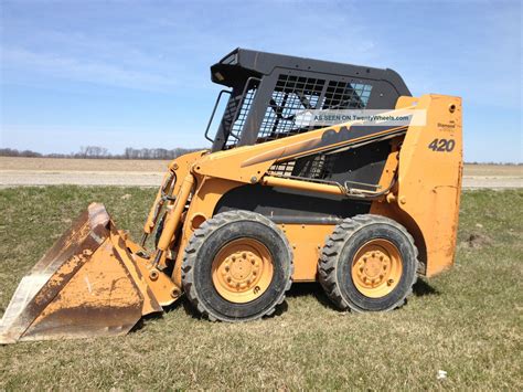 420 case skid steer backhoe attachment for sale|case 420 lift specs.